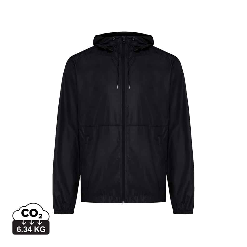 vestes_unisexes_durables_iqoniq_100%_polyester_recyclé_noir Vestes unisexes durables couleur noir en 100% polyester recycléde la marque iqoniq