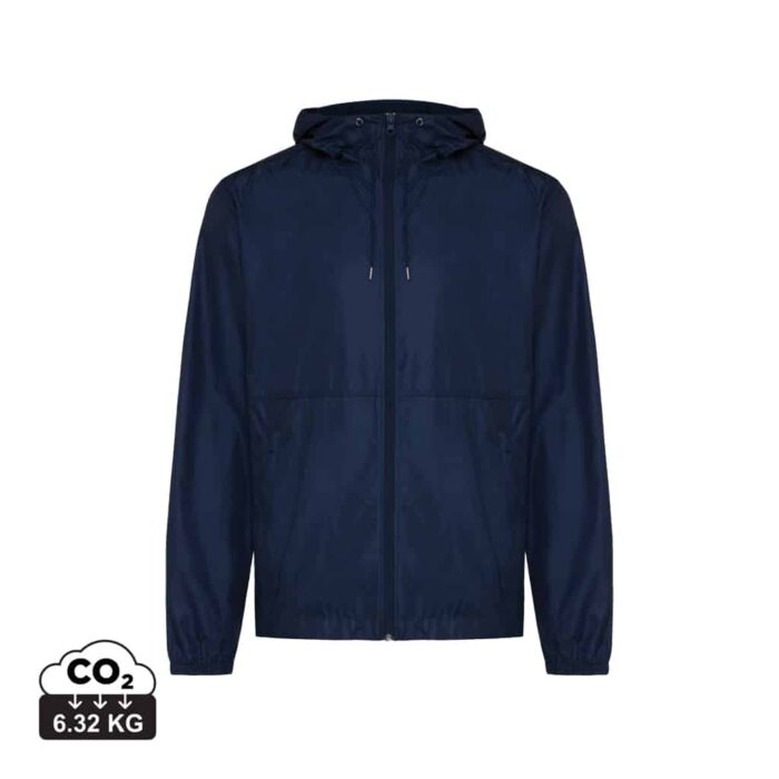 Vestes unisexes durables couleur bleu marine en 100% polyester recycléde la marque iqoniq