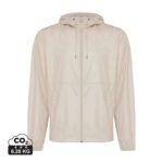 Vestes unisexes durables couleur beige en 100% polyester recycléde la marque iqoniq