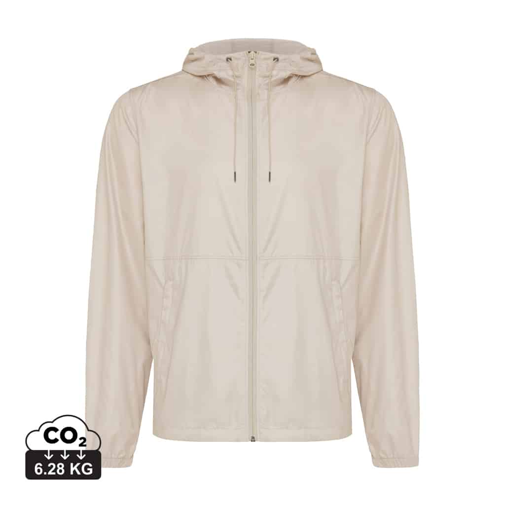vestes_unisexes_durables_iqoniq_100%_polyester_recyclé_beige Vestes unisexes durables couleur beige en 100% polyester recycléde la marque iqoniq