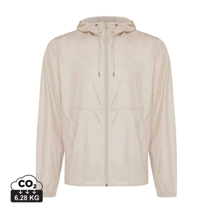 Vestes unisexes durables couleur beige en 100% polyester recycléde la marque iqoniq