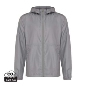 Vestes unisexes durables couleur gris argent en 100% polyester recycléde la marque iqoniq