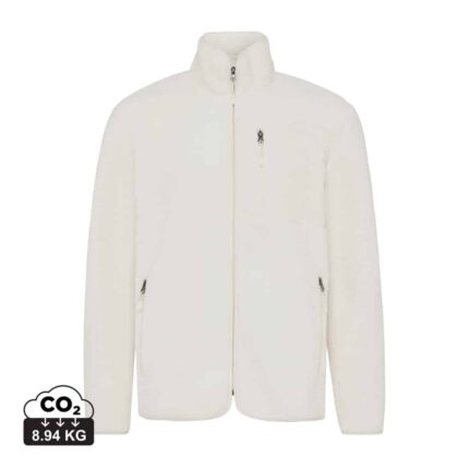 Vestes polaires unisexes durables couleur naturel en 100% polyester recycléde la marque iqoniq