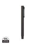 Stylos en métal durables couleur noir en Acier inoxydable recyclé