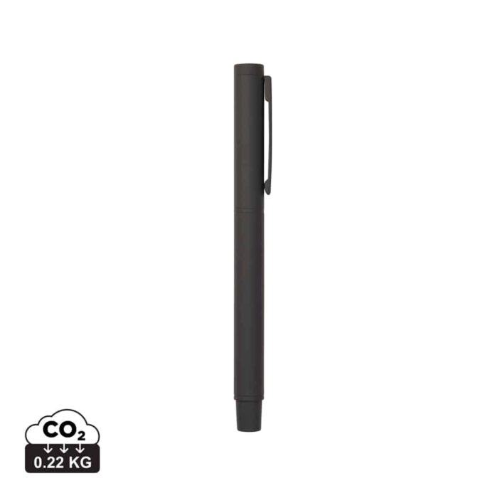 Stylos en métal durables couleur noir en Acier inoxydable recyclé