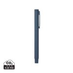 Stylos en métal durables couleur bleu marine en Acier inoxydable recyclé