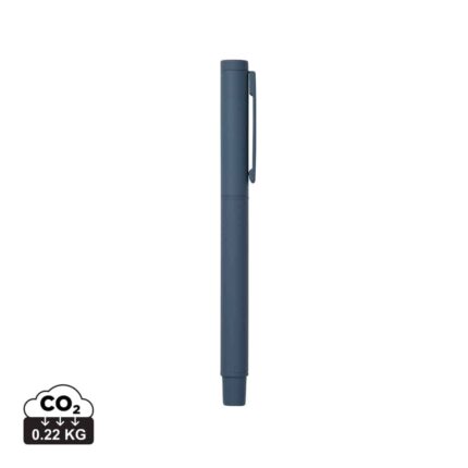 Stylos en métal durables couleur bleu marine en Acier inoxydable recyclé