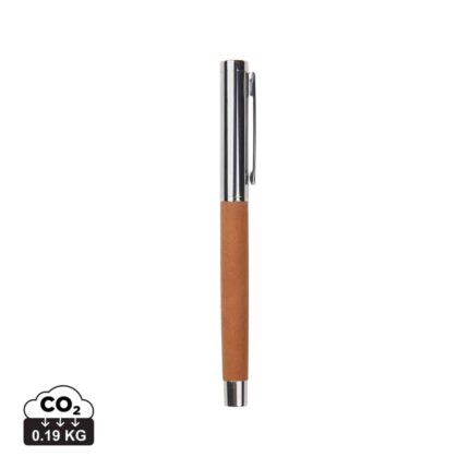 Stylos en métal durables couleur marron en Acier inoxydable recyclé