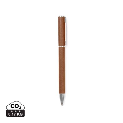 Stylos en métal durables couleur marron en Aluminium recyclé