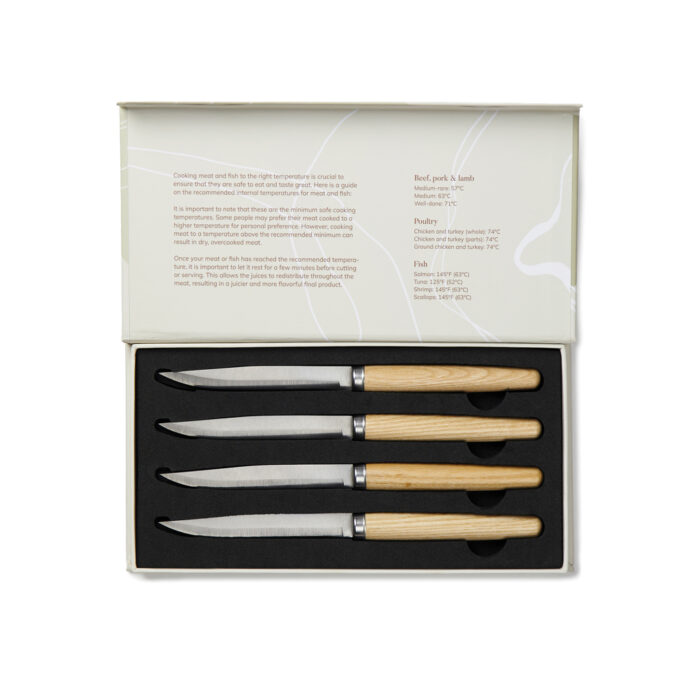 VINGA Couteaux à viande 4pcs Retro – Image 3