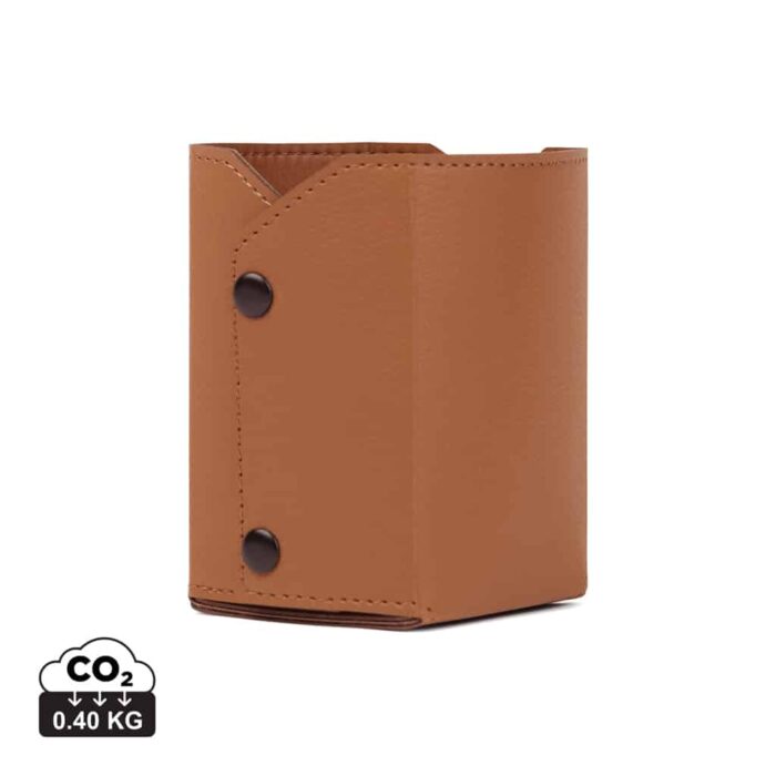 Accessoires de bureau durables couleur marron en Polyester