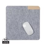 Accessoires de bureau durables couleur gris en Feutre recyclé
