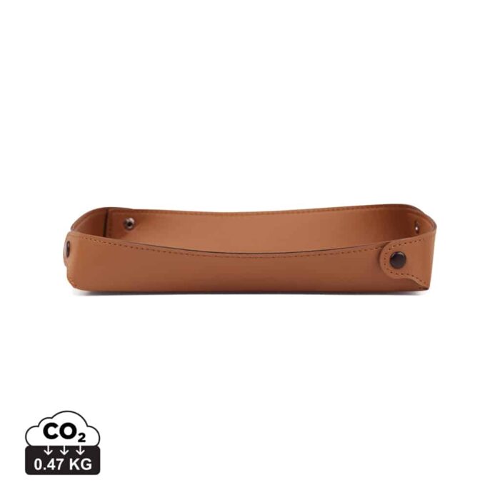 Accessoires de bureau durables couleur marron en Polyester