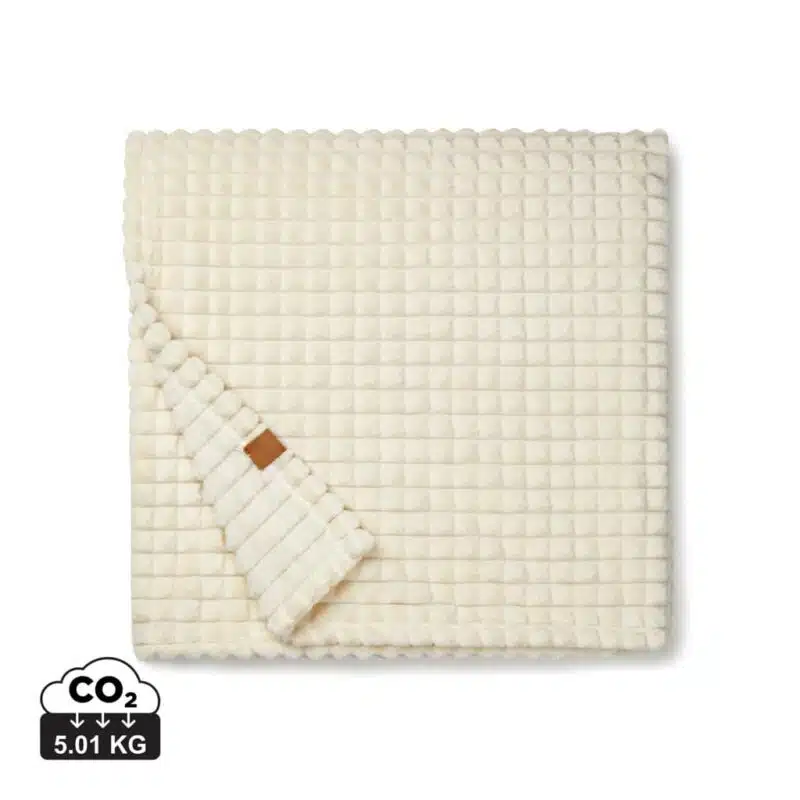 Couvertures durables couleur beige en rPET