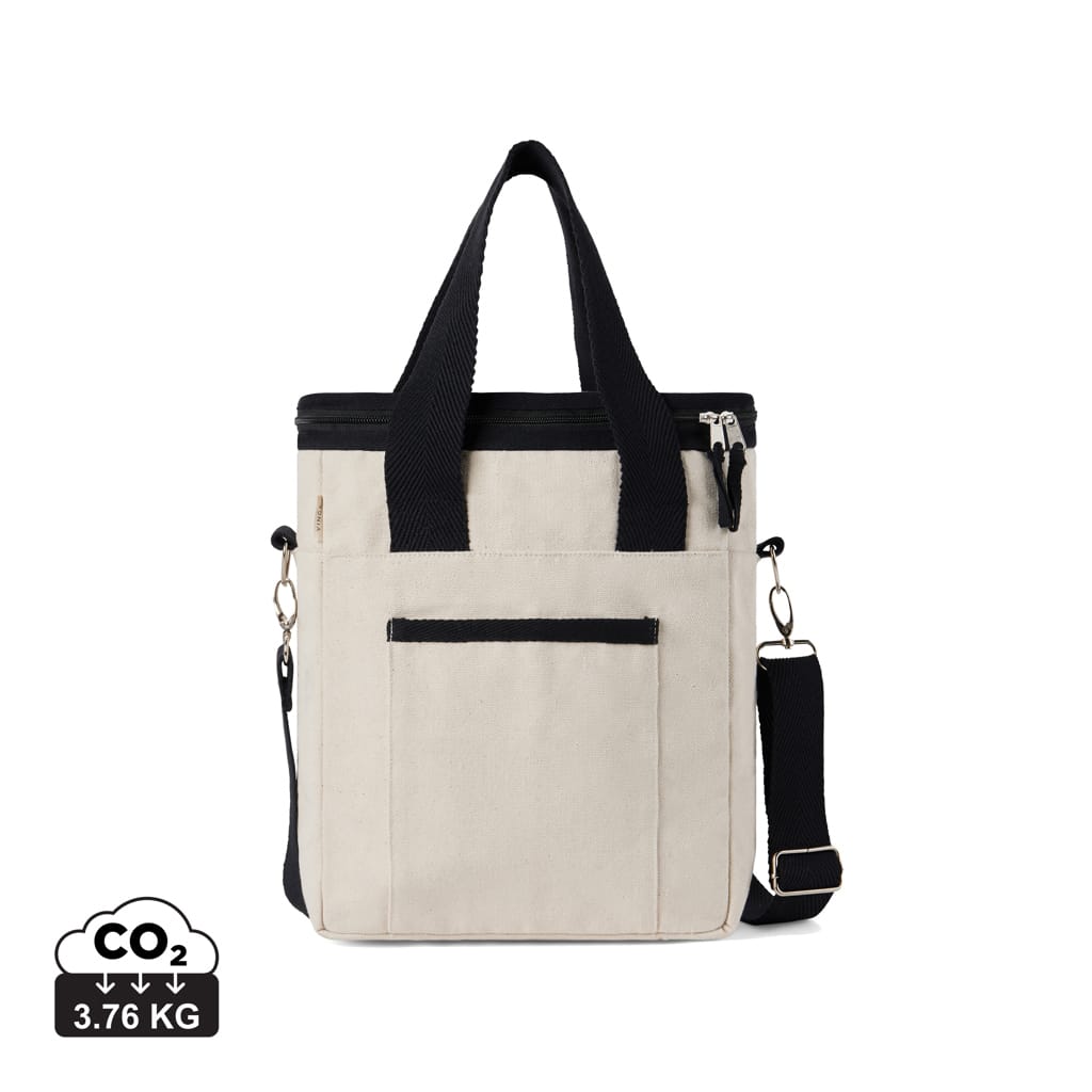 sacs_shopping_durables_vinga_coton_recyclé Sacs shopping durables couleur blanc cassé en Coton recyclé