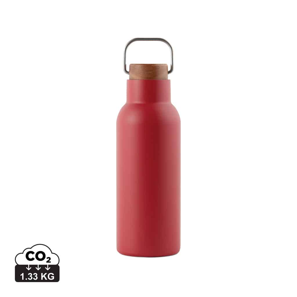 bouteilles_thermos_durables_vinga_acier_inoxydable_recyclé Bouteilles thermos durables couleur rouge en Acier inoxydable recyclé