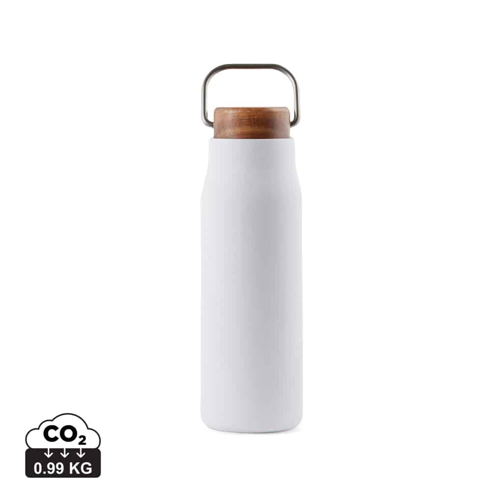 bouteilles_thermos_durables_vinga_acier_inoxydable_recyclé Bouteilles thermos durables couleur blanc en Acier inoxydable recyclé