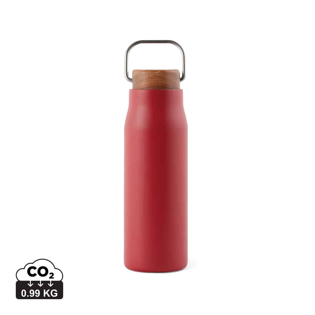bouteilles_thermos_durables_vinga_acier_inoxydable_recyclé Bouteilles thermos durables couleur rouge en Acier inoxydable recyclé