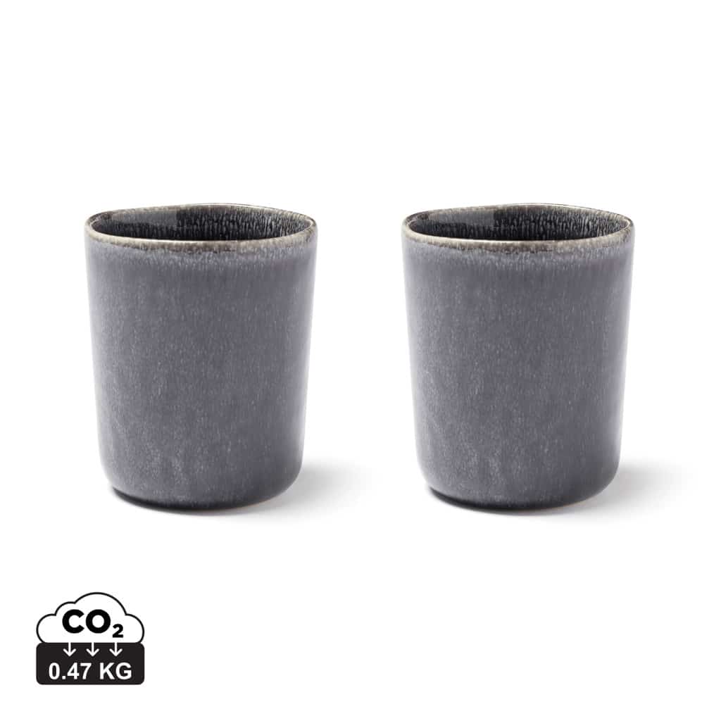 mugs_et_gobelets__vinga_grès_noir Mugs et gobelets  couleur noir en Grèsde la marque Vinga