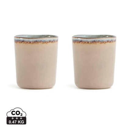 Mugs et gobelets  couleur beige en Grèsde la marque Vinga