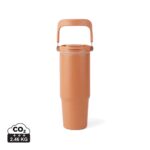 Tasses café & mugs durables couleur orange en Acier inoxydable recyclé