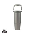 Tasses café & mugs durables couleur gris en Acier inoxydable recyclé