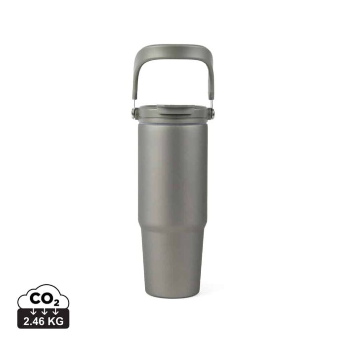 Tasses café & mugs durables couleur gris en Acier inoxydable recyclé