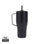 Tasses café & mugs durables couleur noir en Acier inoxydable recyclé