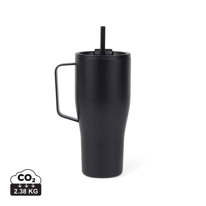Tasses café & mugs durables couleur noir en Acier inoxydable recyclé