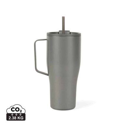 Tasses café & mugs durables couleur gris en Acier inoxydable recyclé