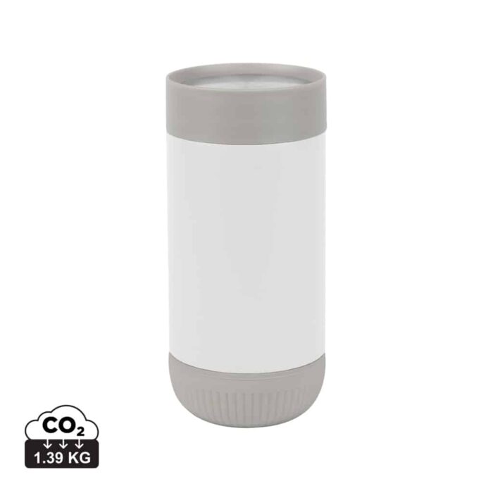 Tasses café & mugs durables couleur blanc en Acier inoxydable recycléde la marque Vinga