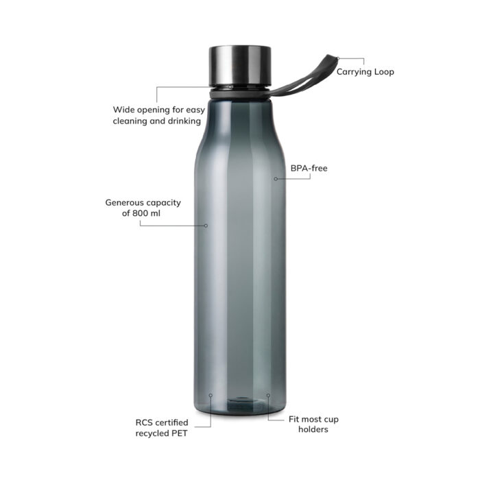 VINGA Bouteille d'eau 800ml RCS RPET Lean – Image 13
