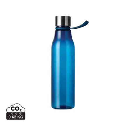 Bouteilles d'eau  couleur bleu marine en rPET