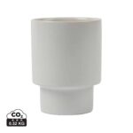 Café & Thé durables couleur blanc cassé en Argile