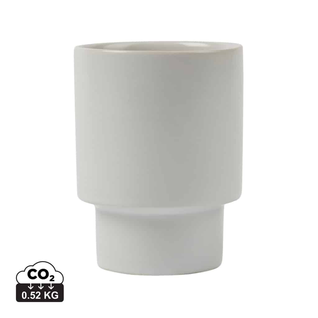 café_&_thé_durables_vinga_argile Café & Thé durables couleur blanc cassé en Argile