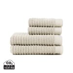 Textiles de salle de bains durables couleur blanc cassé en Cotonde la marque Vinga