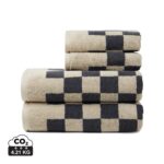 Textiles de salle de bains durables couleur gris en Organiquede la marque Vinga