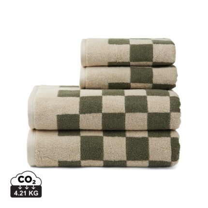 Textiles de salle de bains durables couleur vert en Organiquede la marque Vinga