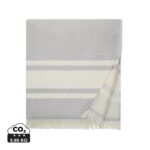 Textiles de salle de bains durables couleur gris en Coton