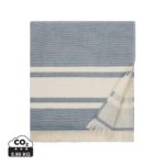 Textiles de salle de bains durables couleur bleu marine en Coton