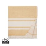 Textiles de salle de bains durables couleur jaune en Coton