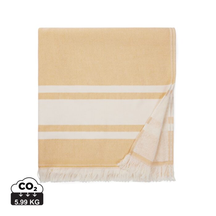 Textiles de salle de bains durables couleur jaune en Coton