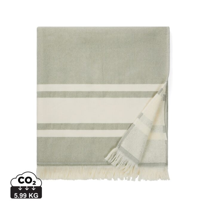 Textiles de salle de bains durables couleur vert en Coton