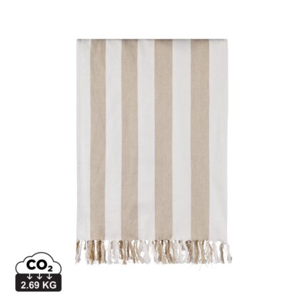 Textiles de salle de bains  couleur beige en Coton recyclé