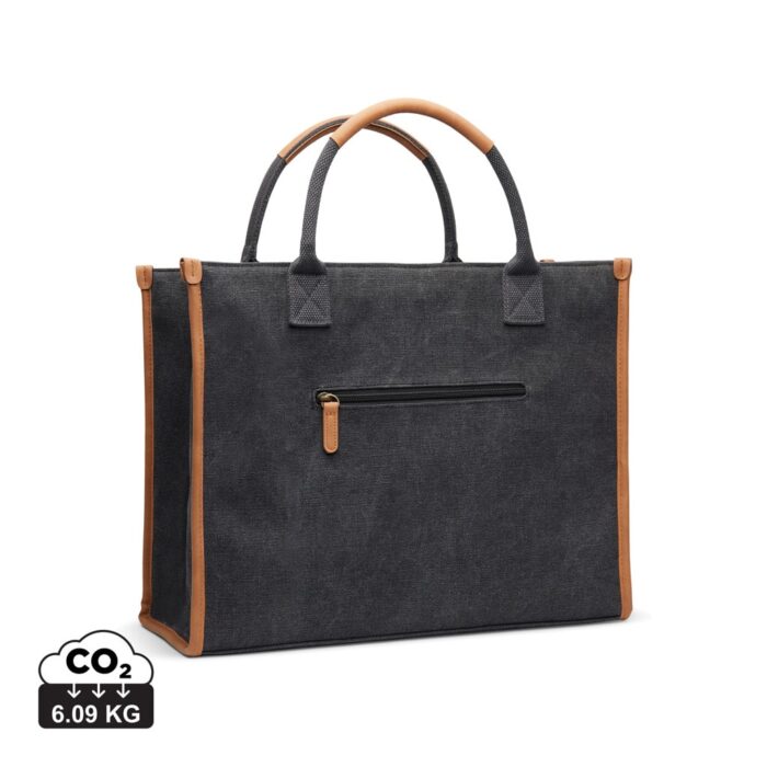 VINGA Sacoche ordinateur en toile recyclée RCS Bosler – Image 1