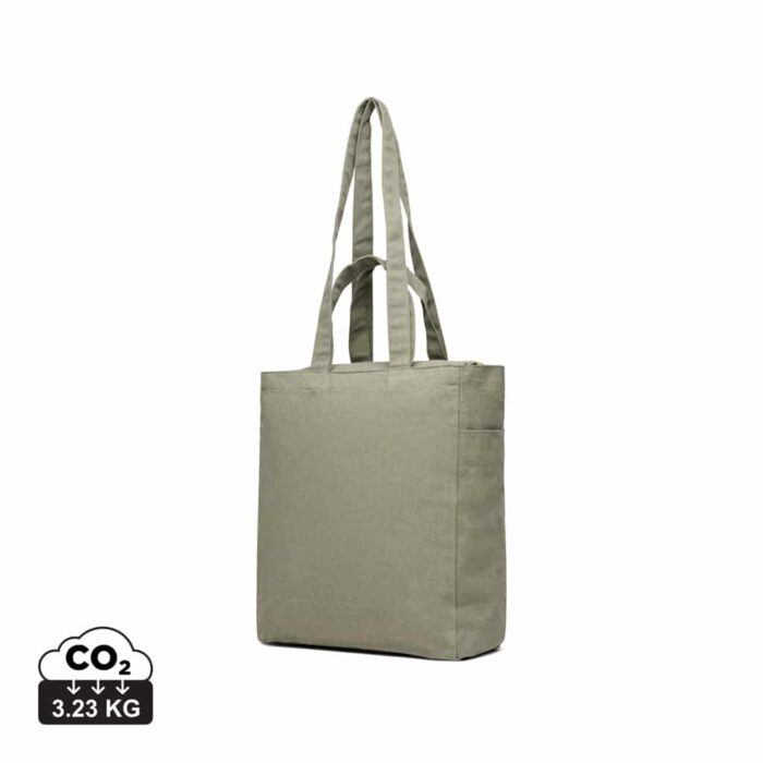 VINGA Tote bag avec zip en toile recyclée Hilo AWARE™ – Image 4