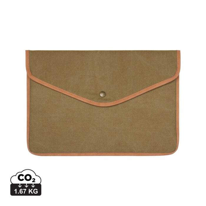 VINGA Bosler Housse ordinateur 14" en toile recyclée GRS – Image 4