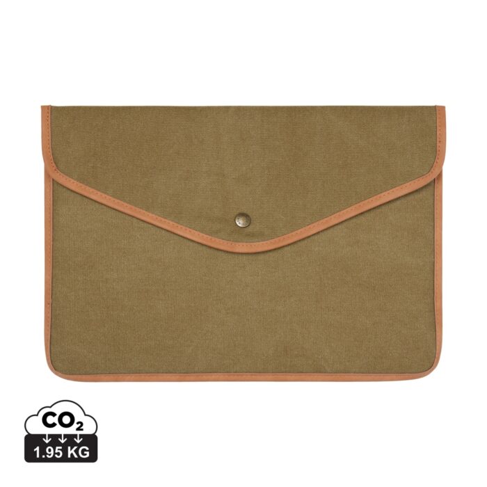 VINGA Pochette ordinateur 16" en toile recyclée GRS Bosler – Image 4