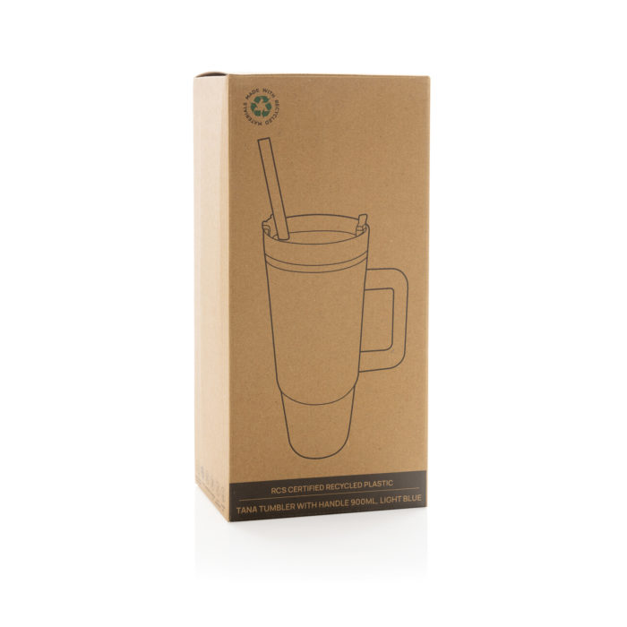 Mug 750ml avec poignée en plastique recyclé RCS Tana – Image 31