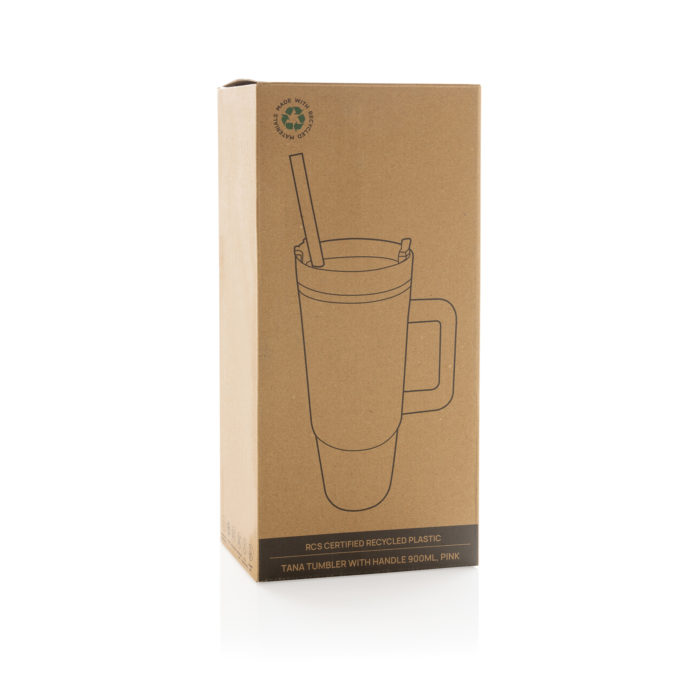 Mug 750ml avec poignée en plastique recyclé RCS Tana – Image 36